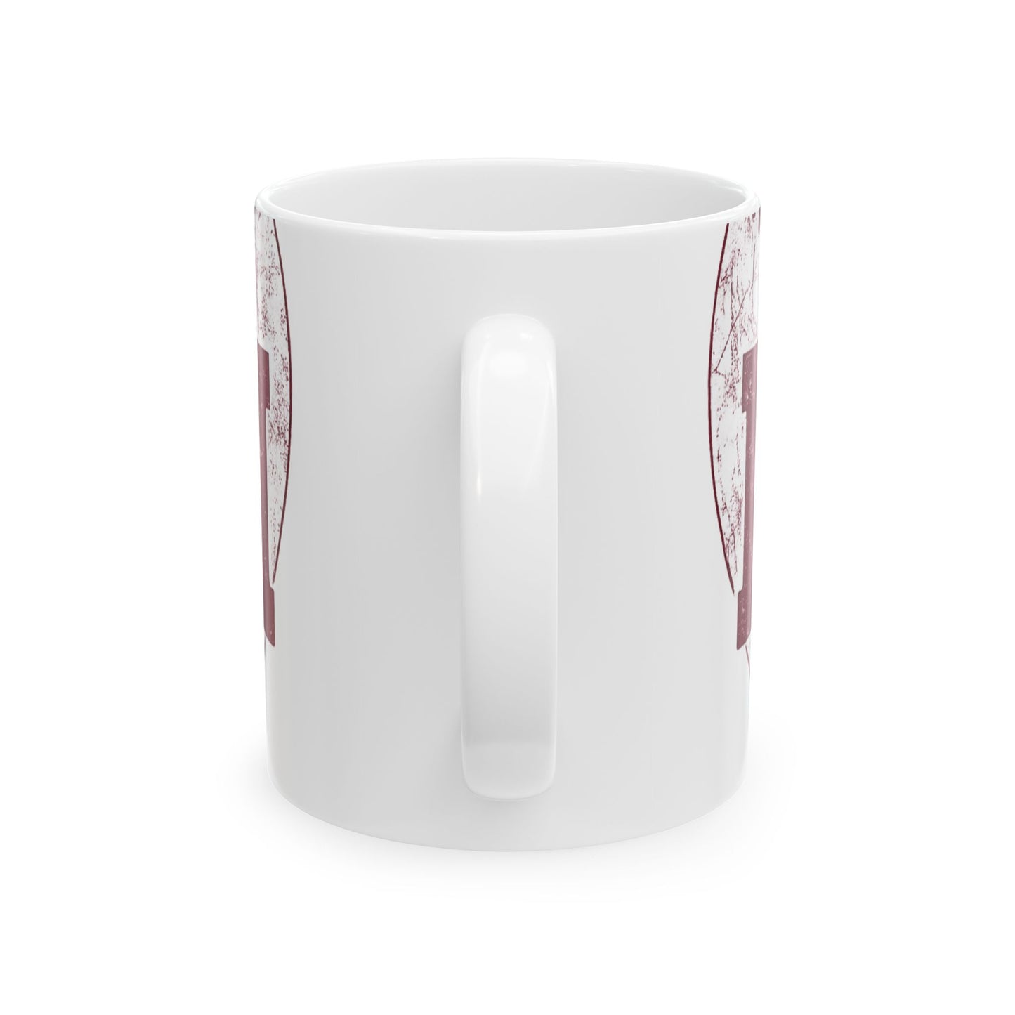 Baseball MOM Heart Mug
